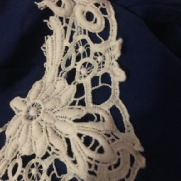 Freshman blue lace lounge shorts - Picture 3 of 4